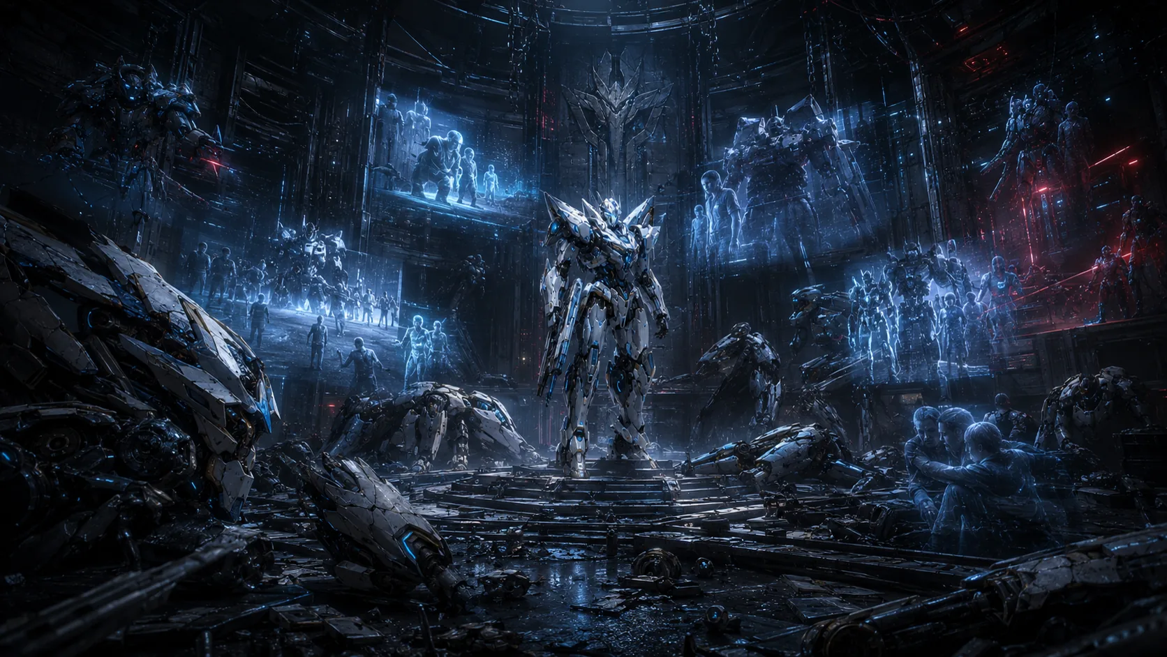 The False Protector - fruehere Halcyon-Einheiten und zivile Schatten